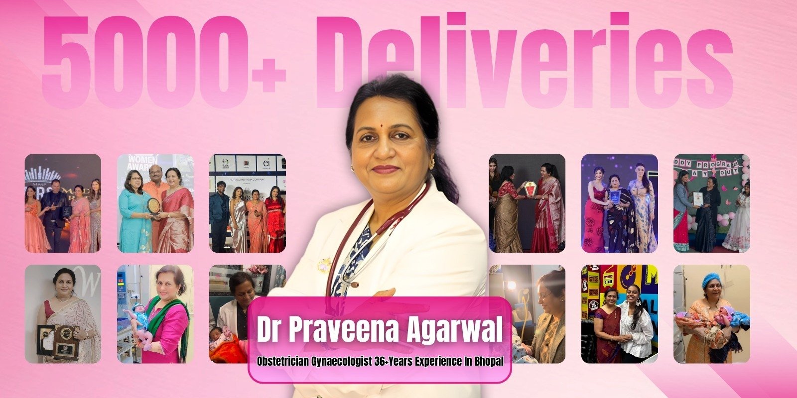 Dr. Praveena Agarwal – Cosmetic Gynaecologist in Bhopal with 5000+ successful deliveries at Jeevan Jyoti Maternity & Nursing Home